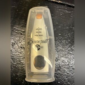 Screwpull 3-in-1 Corkscrew , Foil Cutter ,  Bottle Opener